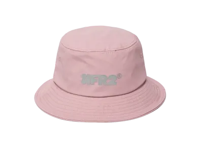FR2 Reflector Logo Nylon Bucket Hat "Pink"