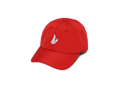 FR2 FXXKING RABBITS Logo Icon Embroidery Six Panel Cap "Red"
