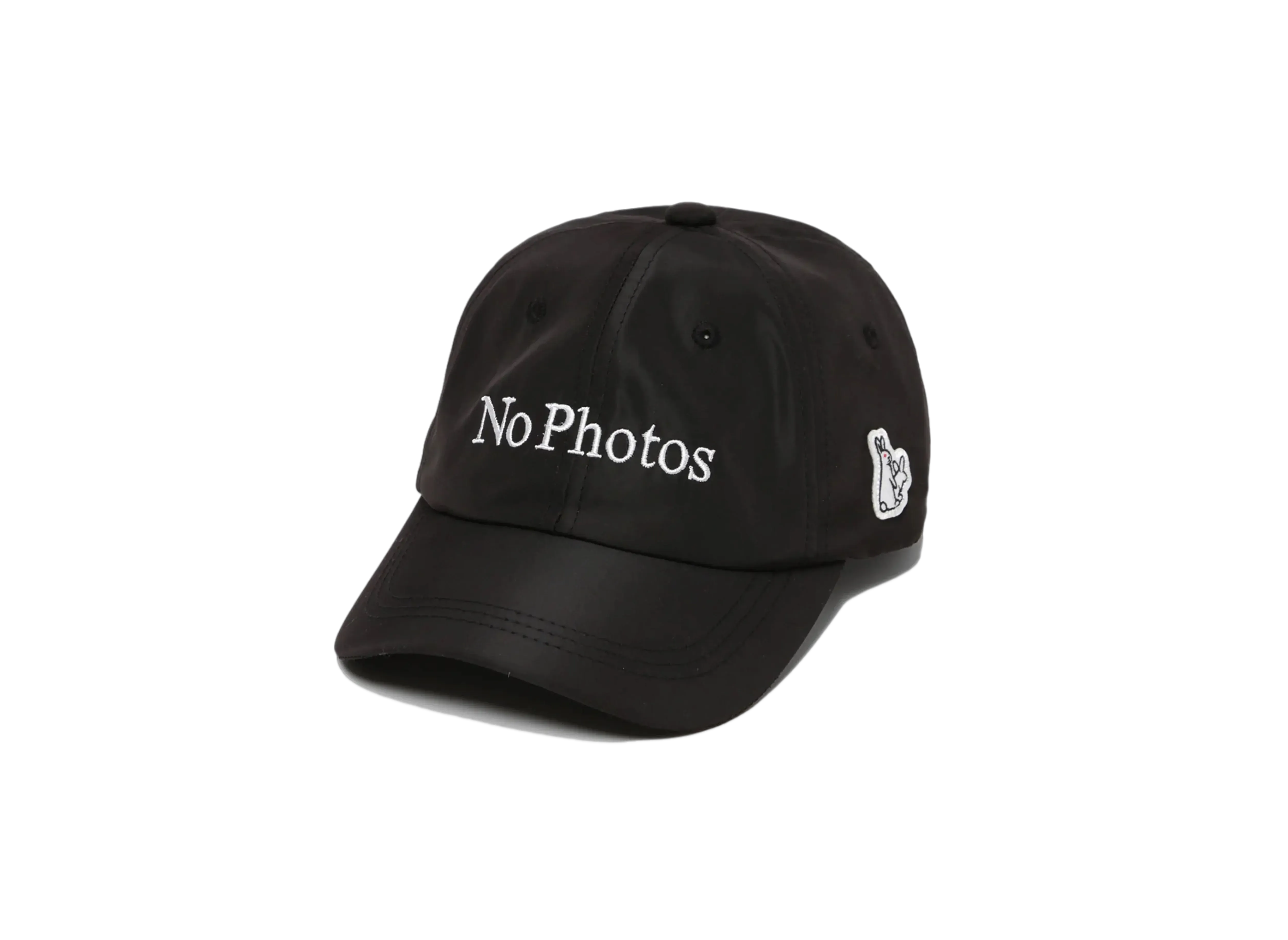 FR2 No Photos Embroidery Six Panel Cap "Black"