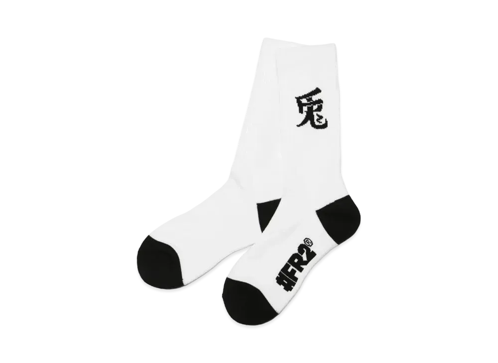FR2 頭狂色情兎 Socks "White"