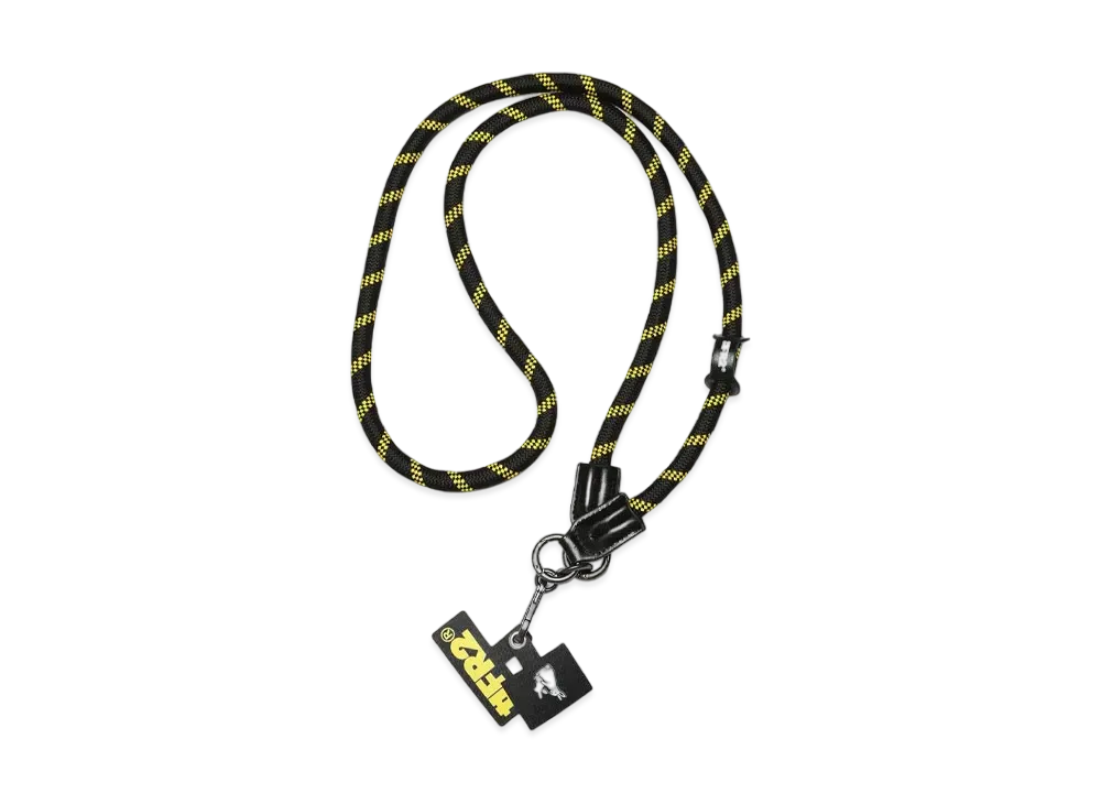 FR2 Rope Phone Strap with 2 Cards "Black"