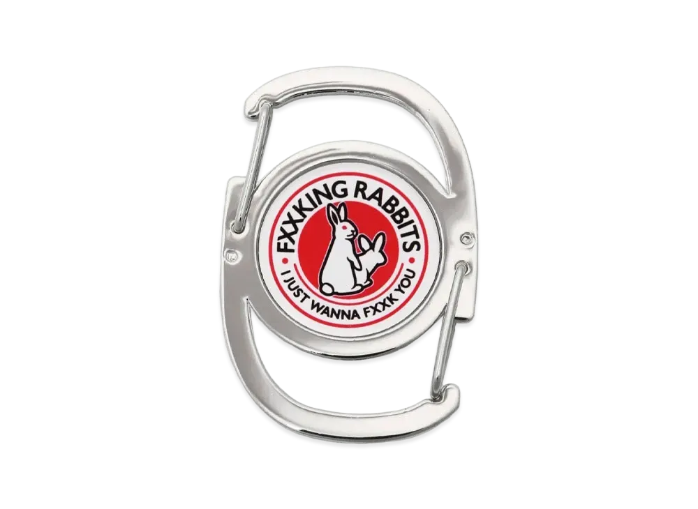 FR2 Rabbits Icon Karabiner "Silver"