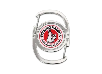 FR2 Rabbits Icon Karabiner "Silver"