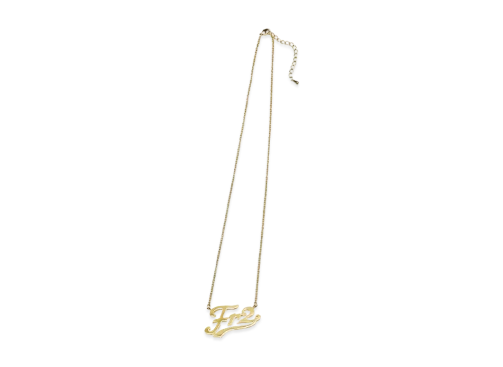 FR2 #FR2 Logo Necklace "Gold"