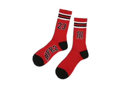 FR2 Rabbits Uniform Socks "Red"