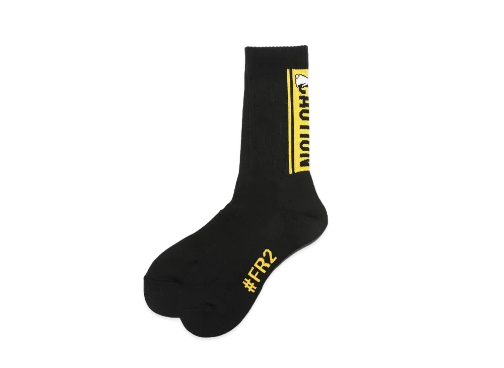 FR2 Vertical Line Socks "Black"