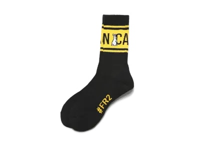 FR2 CAUTION Socks "Black"