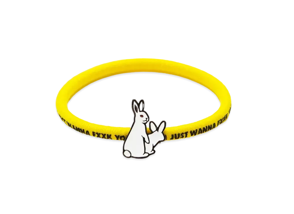 FR2 Fxxking Rabbits Hair Elastic "Yellow"