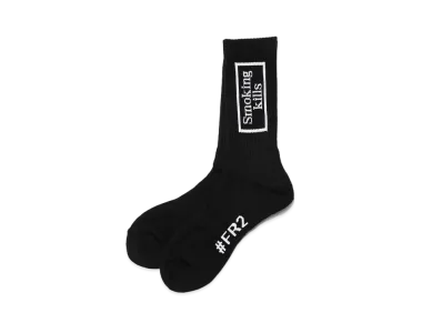 FR2 Smoking kills Box Logo Socks "Black"