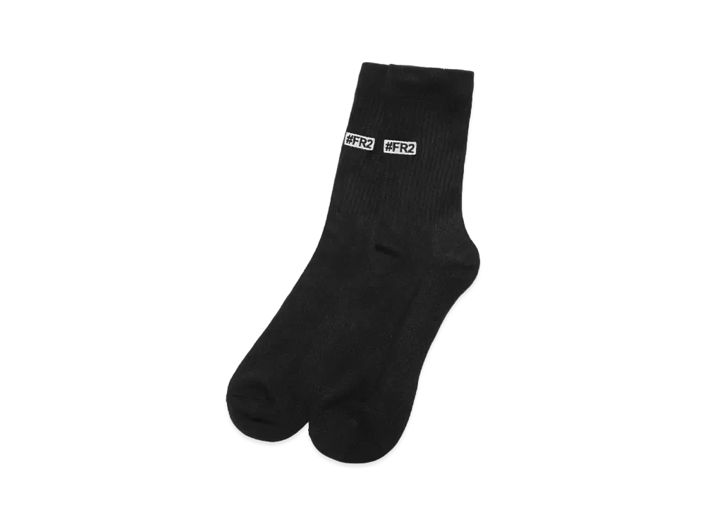 FR2 Box Logo Socks "Black"