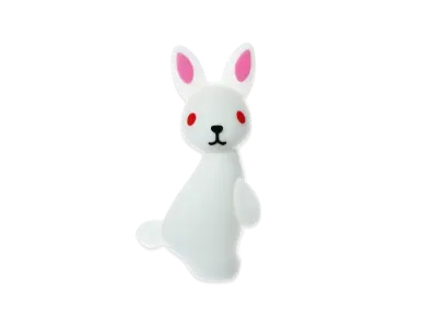 FR2 Fxxking Rabbits Cable Protector "White"