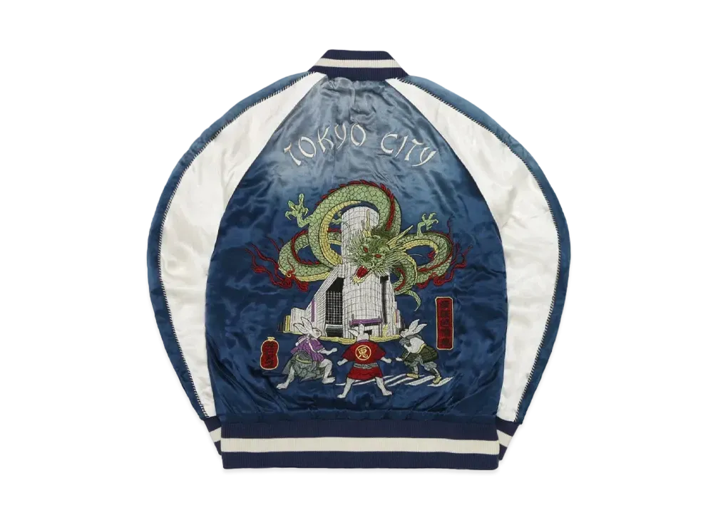 FR2 TOKYO CITY Souvenir Jacket ‐Aging Model‐ "Navy"