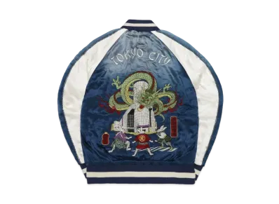 FR2 TOKYO CITY Souvenir Jacket ‐Aging Model‐ "Navy"