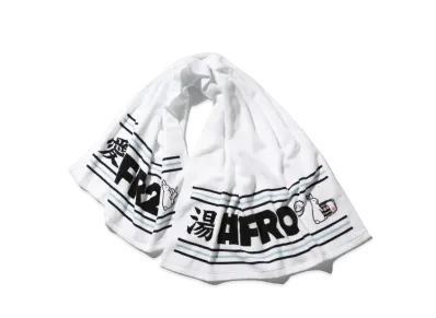 FR2 x FROCLUB Logo Bath Towel "White"
