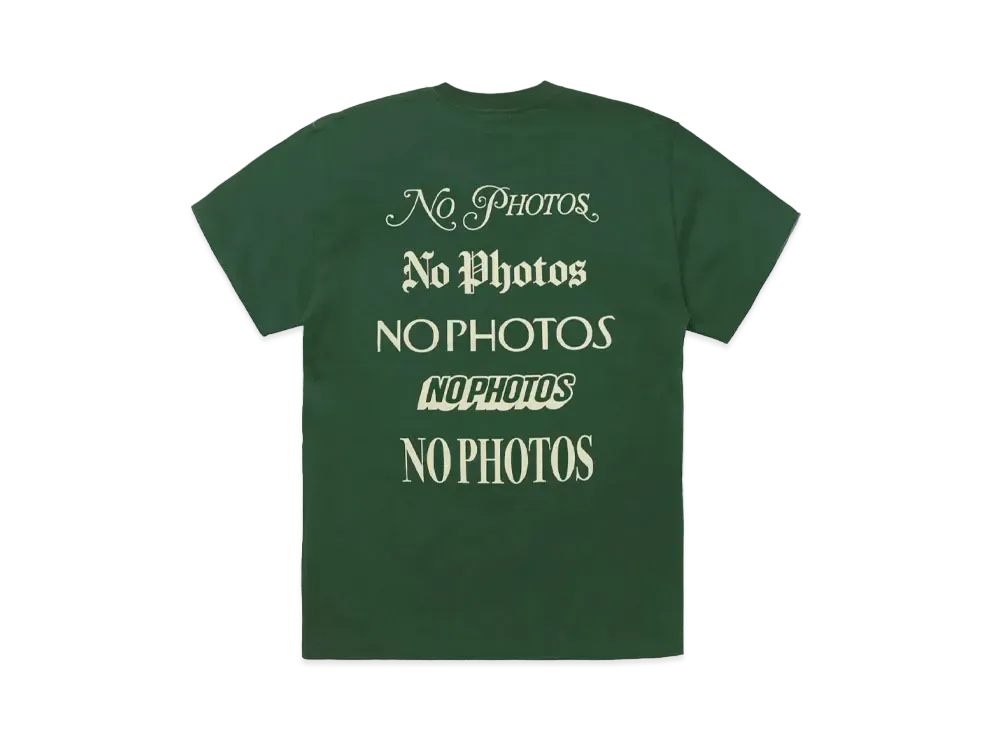 FR2 Various Types Of No Photos T-Shirt "Green"