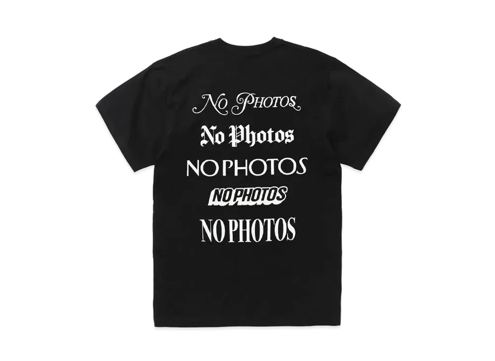 FR2 Various Types Of No Photos T-Shirt "Black"
