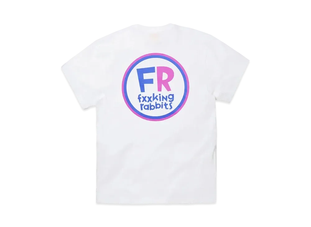 FR2 Colorful Circle Fr Logo T-Shirt "White"