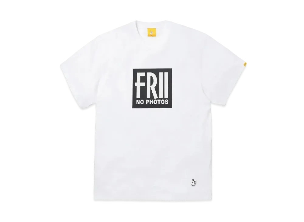 FR2 No Photos Box Logo T-Shirt "White"
