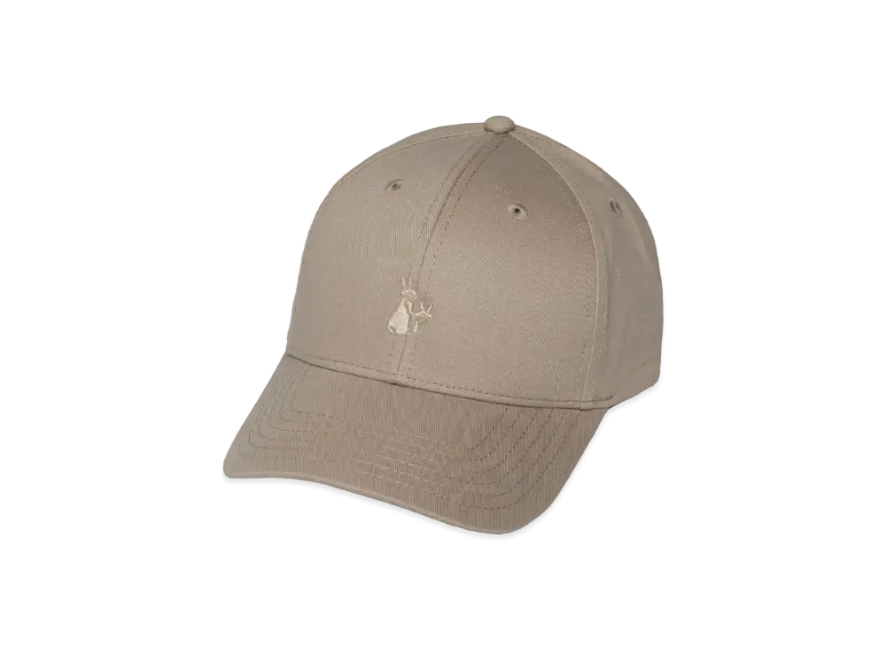 FR2 Rabbits Icon Six Panel Cap "Beige"