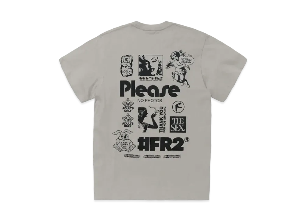 FR2 Please No Photos T-Shirt "Light Blue"