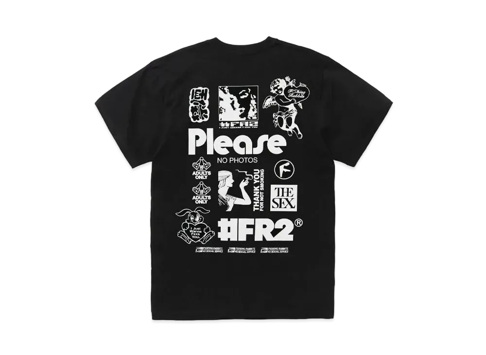 FR2 Please No Photos T-Shirt "Black"