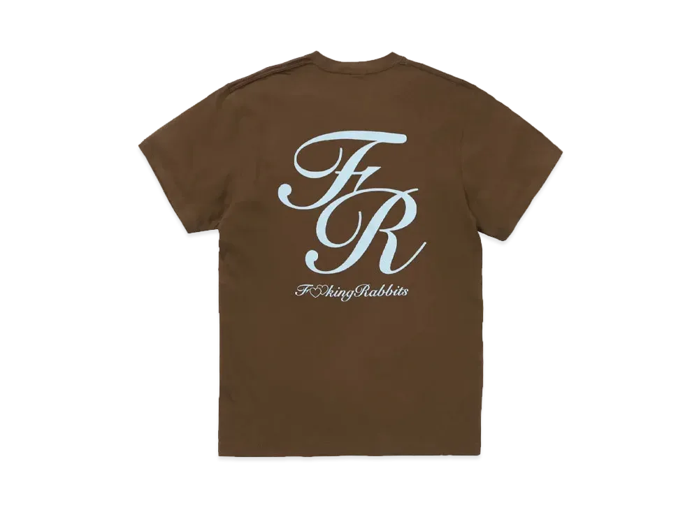 FR2 Logo With Hearts T-Shirt "Brown"