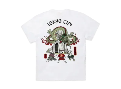 FR2 Tokyo City Souvenir Embroidery T-Shirt "White"