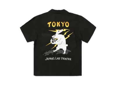 FR2 TOKYO Souvenir Embroidery Short sleeve Shirt "Black"