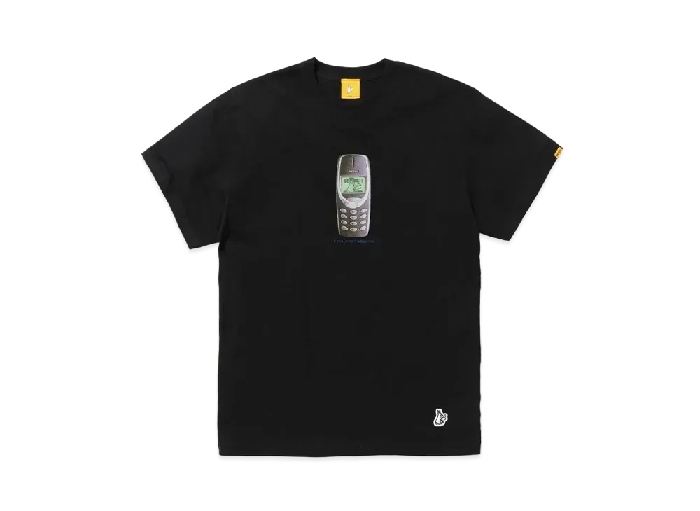 FR2 Rabbits Phone T-shirt "Black"