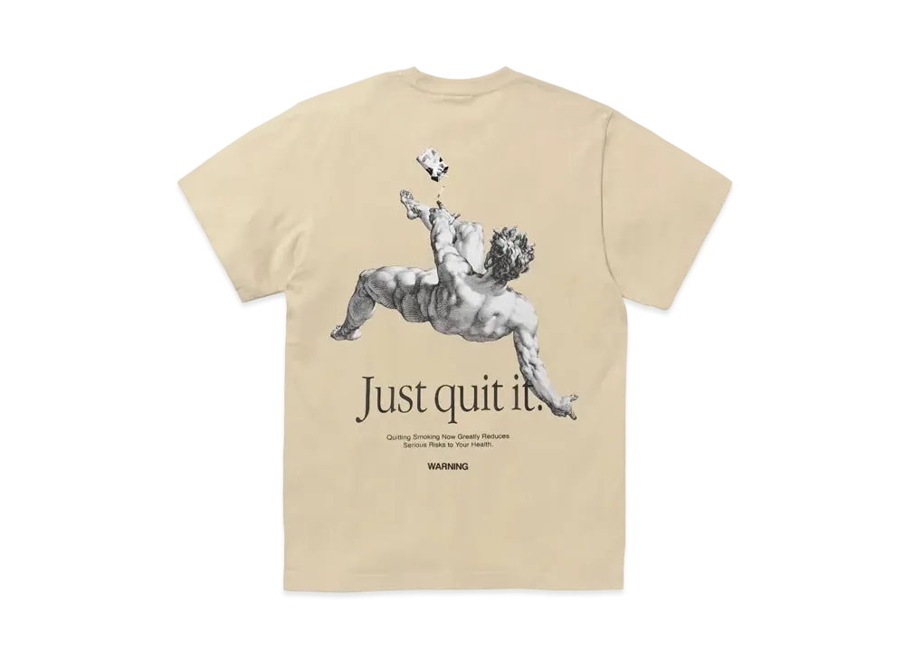 FR2 Just Quit It T-shirt "Beige"