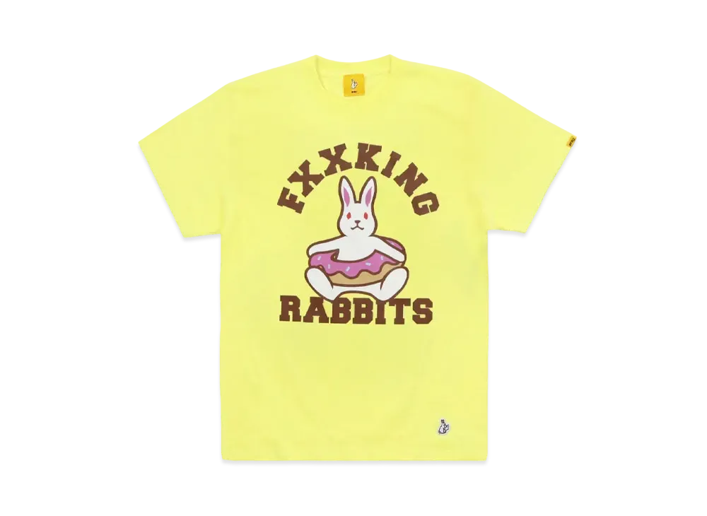 FR2 Rabbit Donut T-shirt "Yellow"