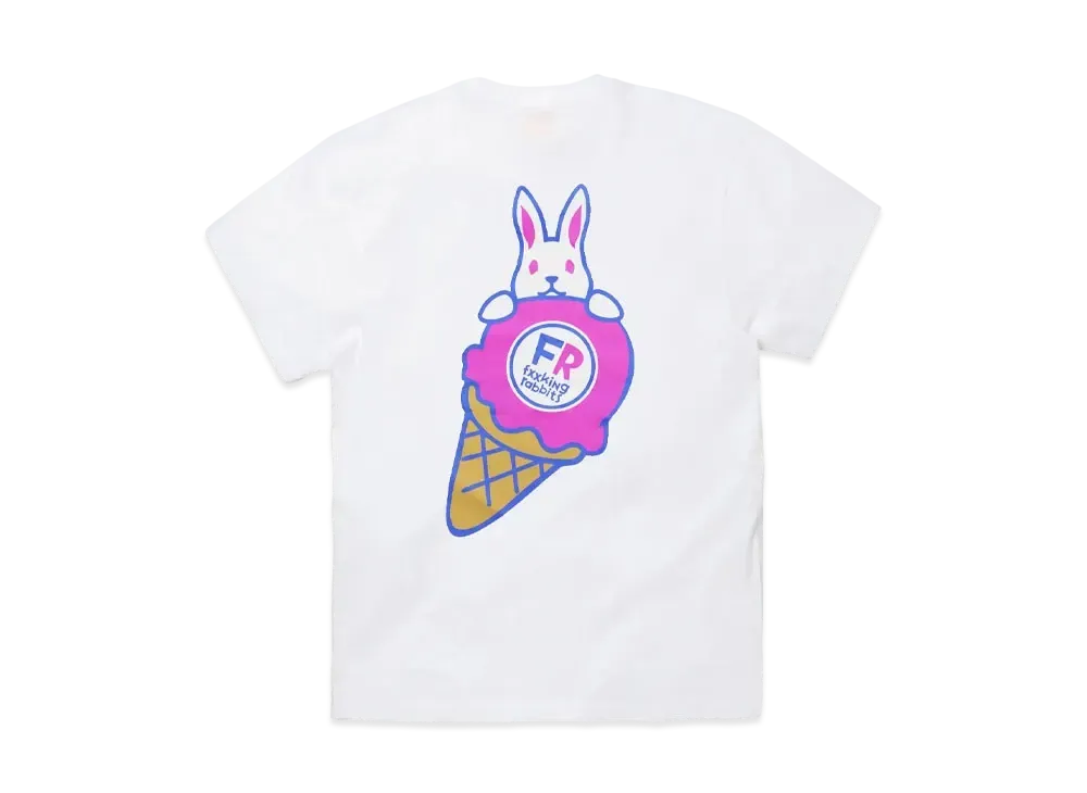 FR2 Rabbit Ice Cream T-shirt "White"