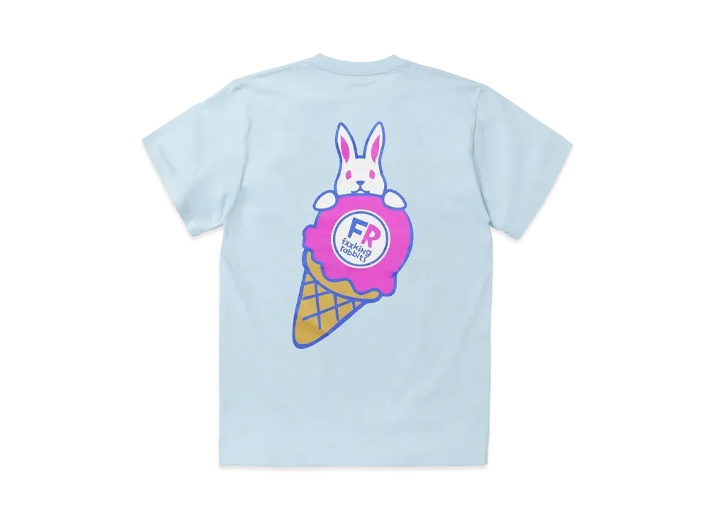 FR2 Rabbit Ice Cream T-shirt "Light Blue"