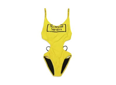 FR2 NSS Box Logo Swimsuit One-piece "Yellow"