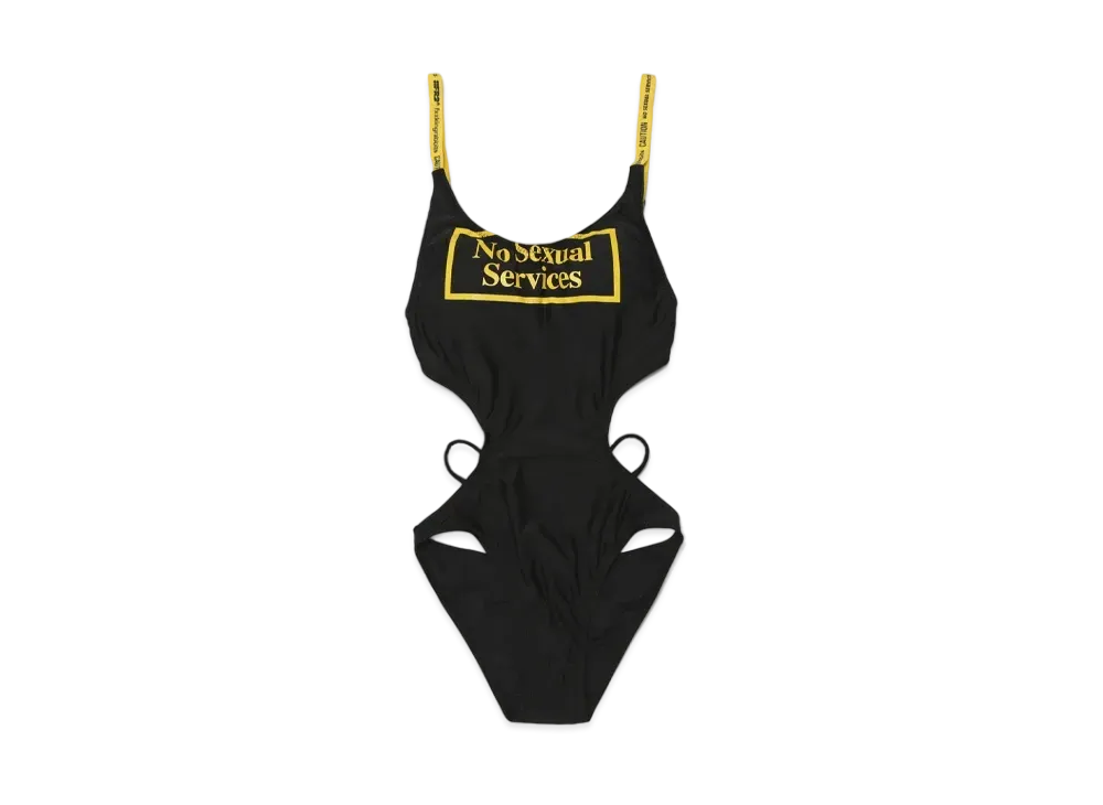 FR2 NSS Box Logo Swimsuit One-piece "Black"