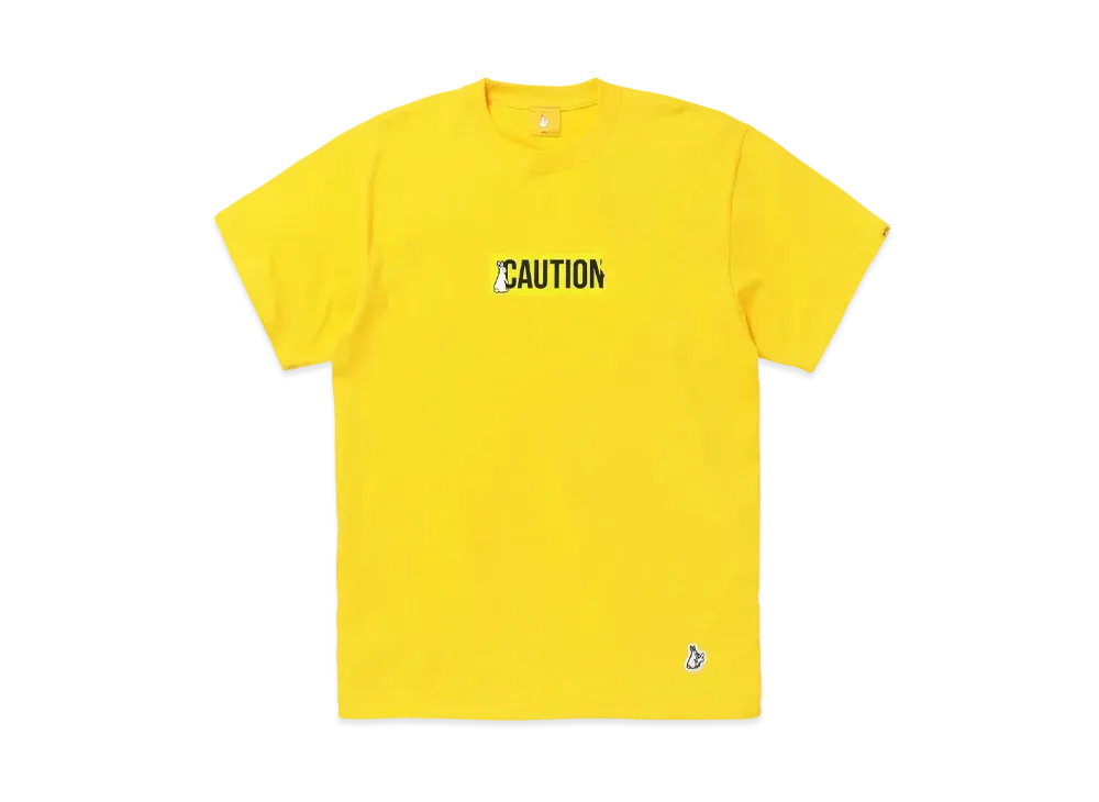 FR2 Caution Logo T-Shirt "Yellow"