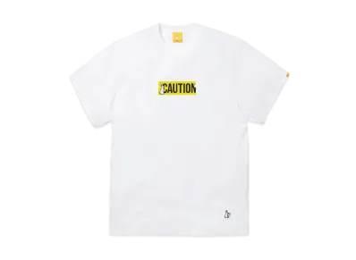 FR2 Caution Logo T-Shirt "White"