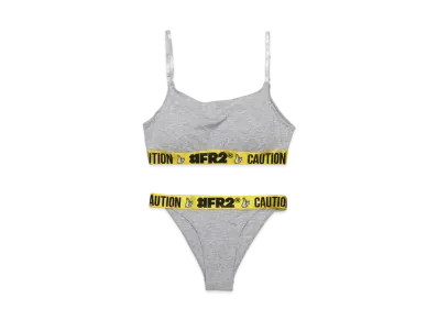 FR2 Wireless Sports Bra & Bikini Set "Gray"