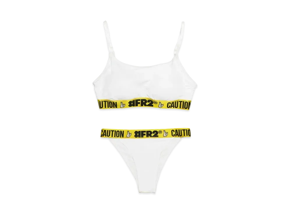 FR2 Wireless Sports Bra & Bikini Set "White"