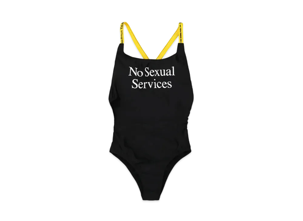 FR2 One-piece Swimsuit "Black/Yellow"