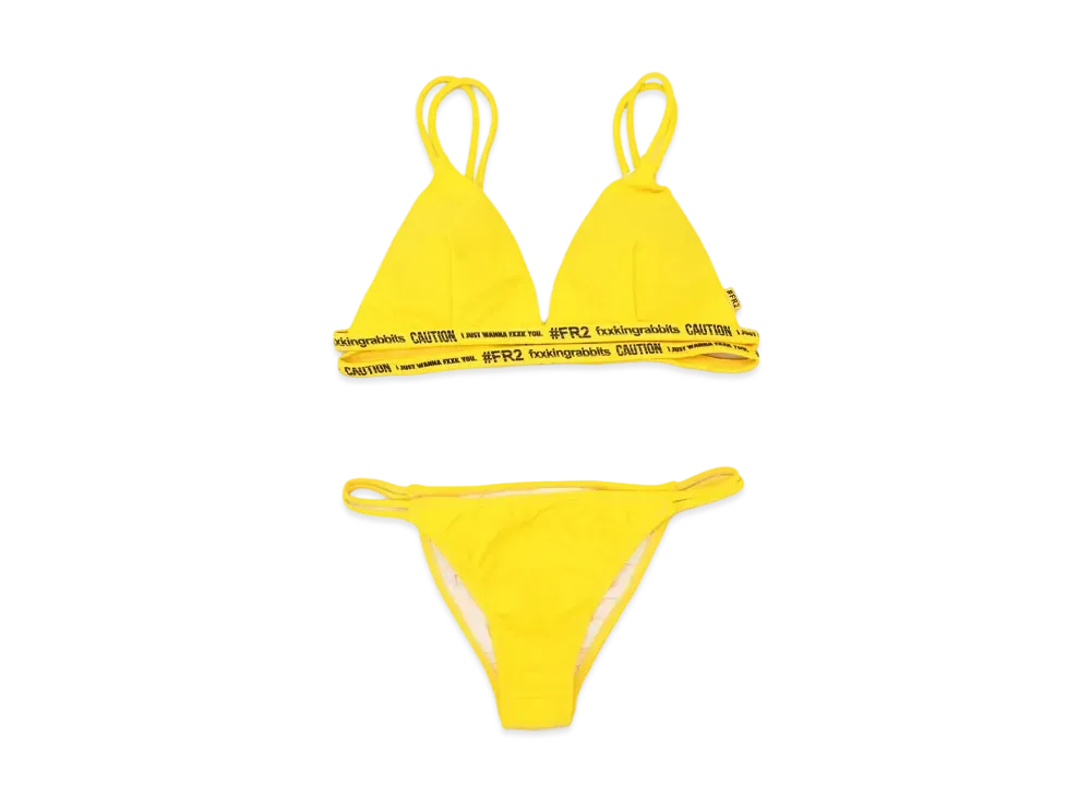 FR2 2lines Bikini "Yellow"
