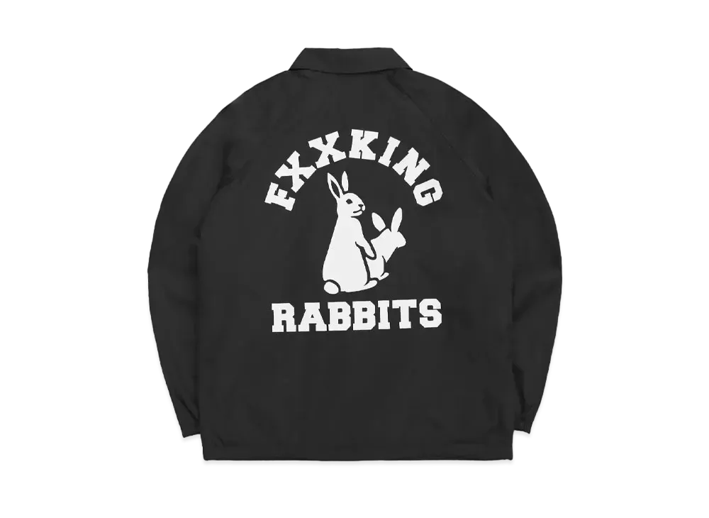 FR2 Collage Logo Coach Jacket "Black"