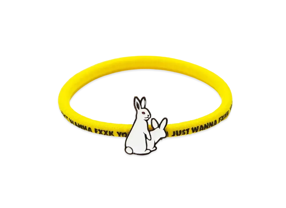 FR2 Fxxking Rabbits Hair Elastic "Yellow"