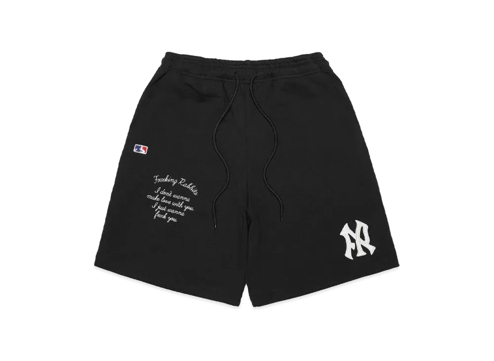 FR2 Embroidery FR Logo French Terry Sweat Short Pants "Black"