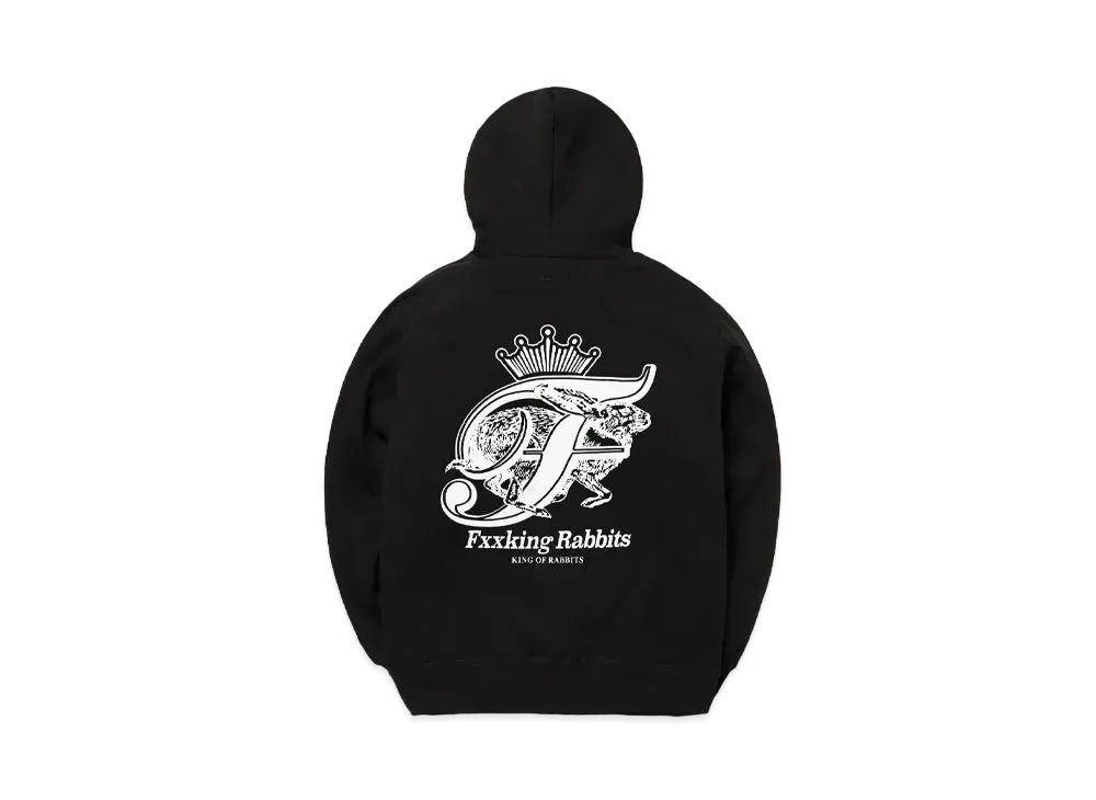 FR2 King Of Rabbits Hoodie "Black"