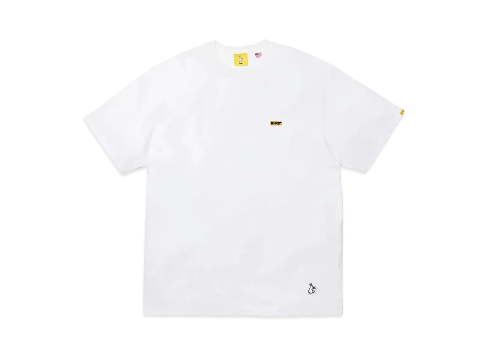 FR2 USA Cotton Small Box Logo Embroidery T-shirt "White"