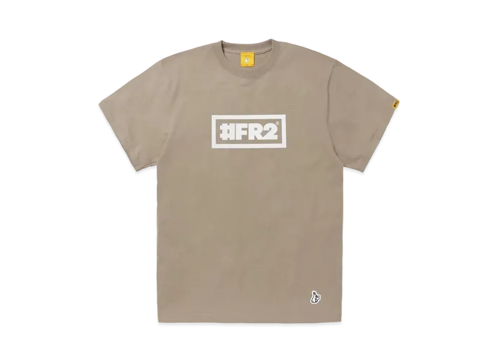 FR2 Box Logo T-shirt "Beige"