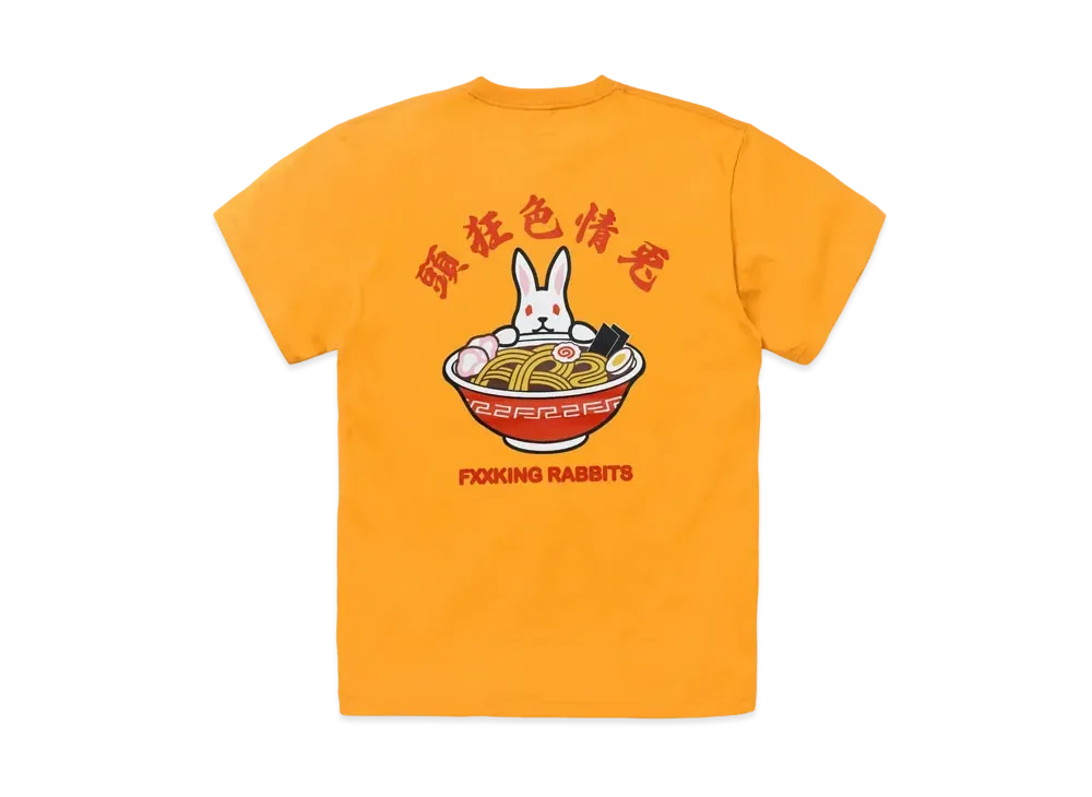 FR2 Rabbit Ramen T-shirt "Yellow"