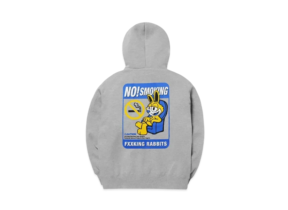 FR2 No Smoking Hoodie "Gray"