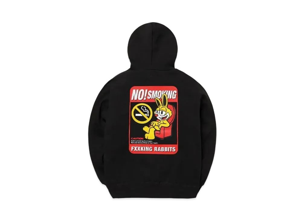 FR2 No Smoking Hoodie "Black"